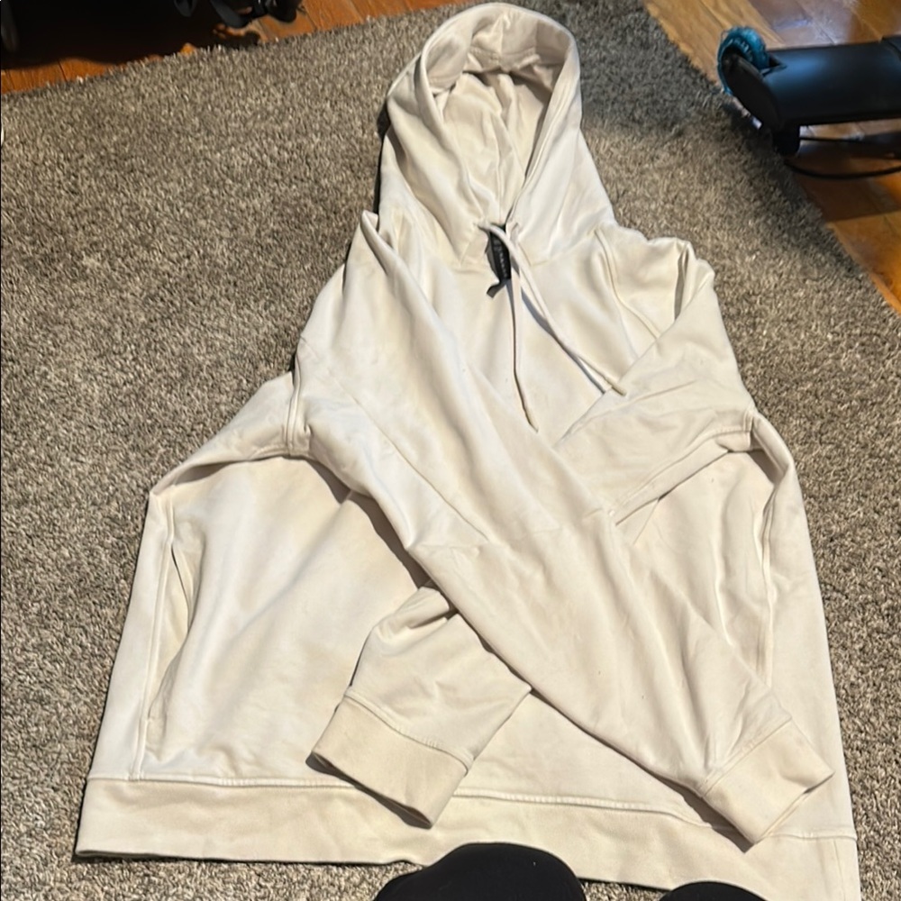 Beige Hoodie